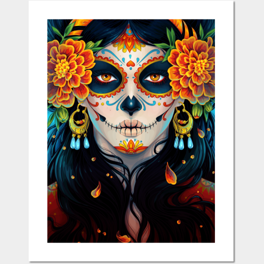 Day of the Dead Wall Art by Dimary